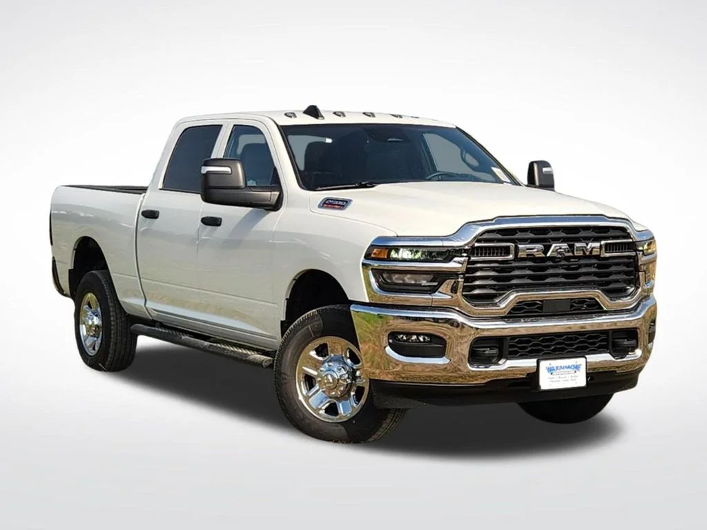 New 2026 Bright White Clear-Coat Exterior Paint RAM Big Horn image 1