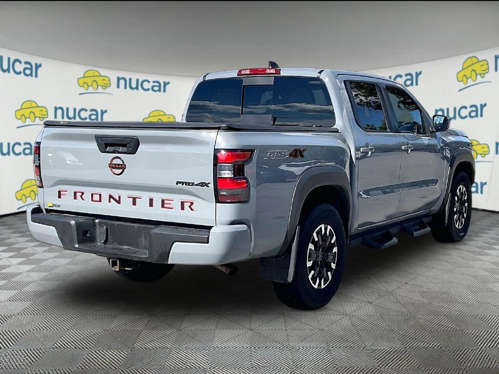 Used 2023 Boulder Gray Pearl Nissan PRO-4X image 6