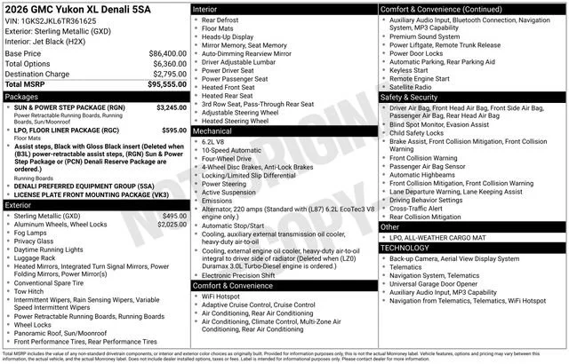 New 2026 Sterling Metallic GMC Denali image 28