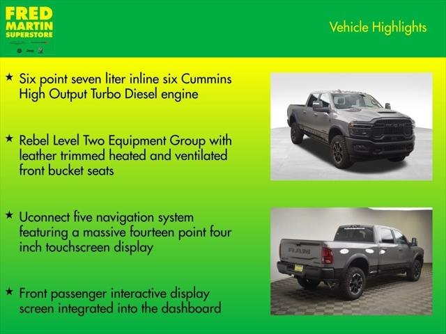 New 2026 Ceramic Gray Clear-Coat Exterior Paint RAM REBEL image 8