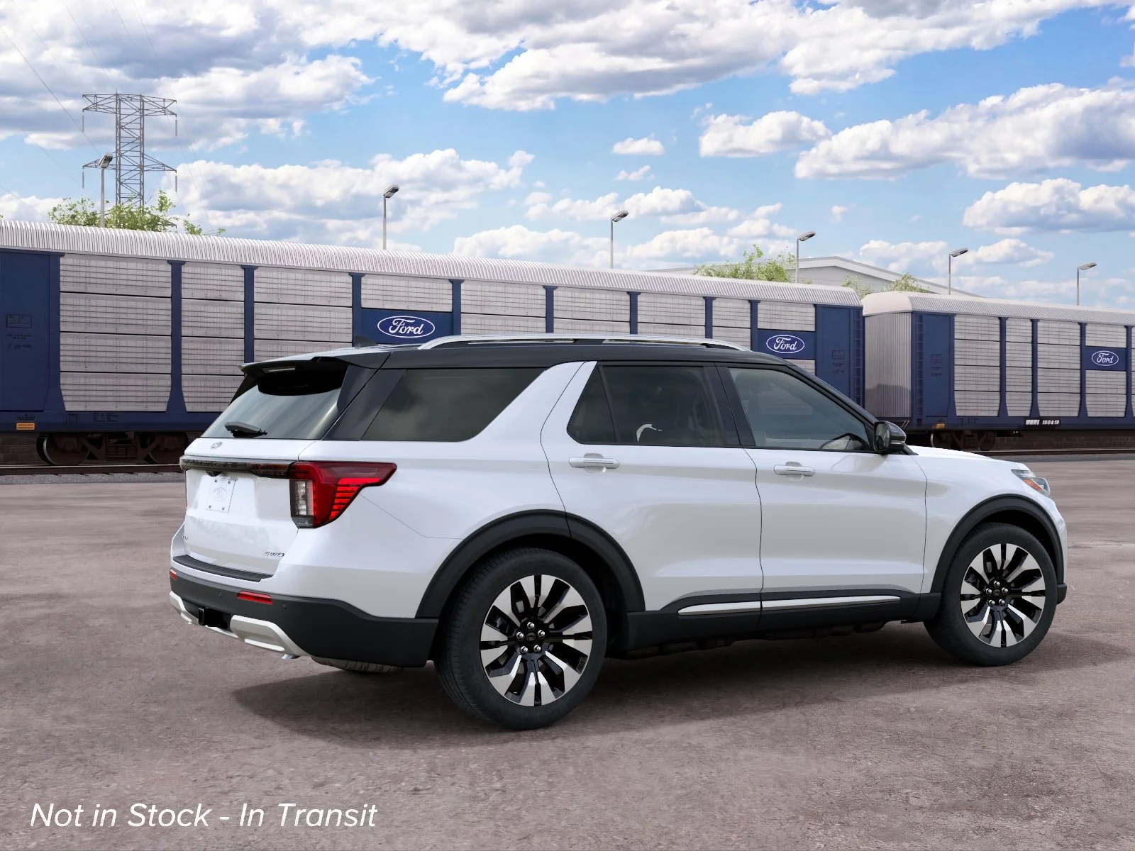 New 2027 Star White Metallic Tri-Coat Ford Platinum™ image 6