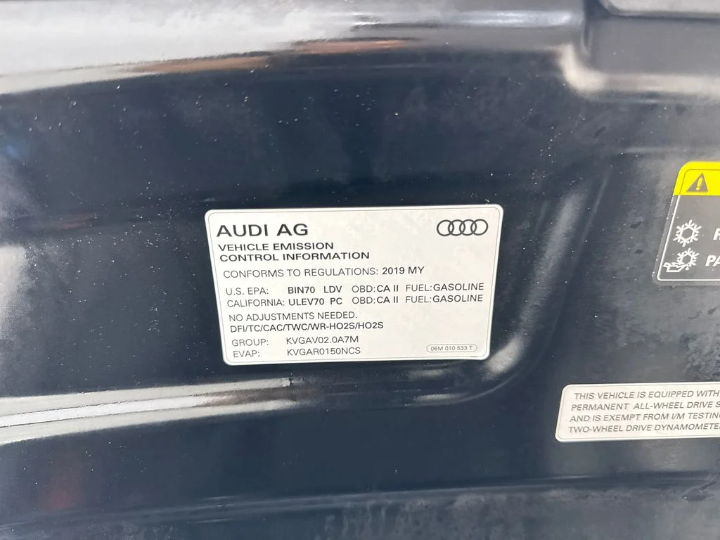 Used 2019 Black Audi 2.0T Premium image 74