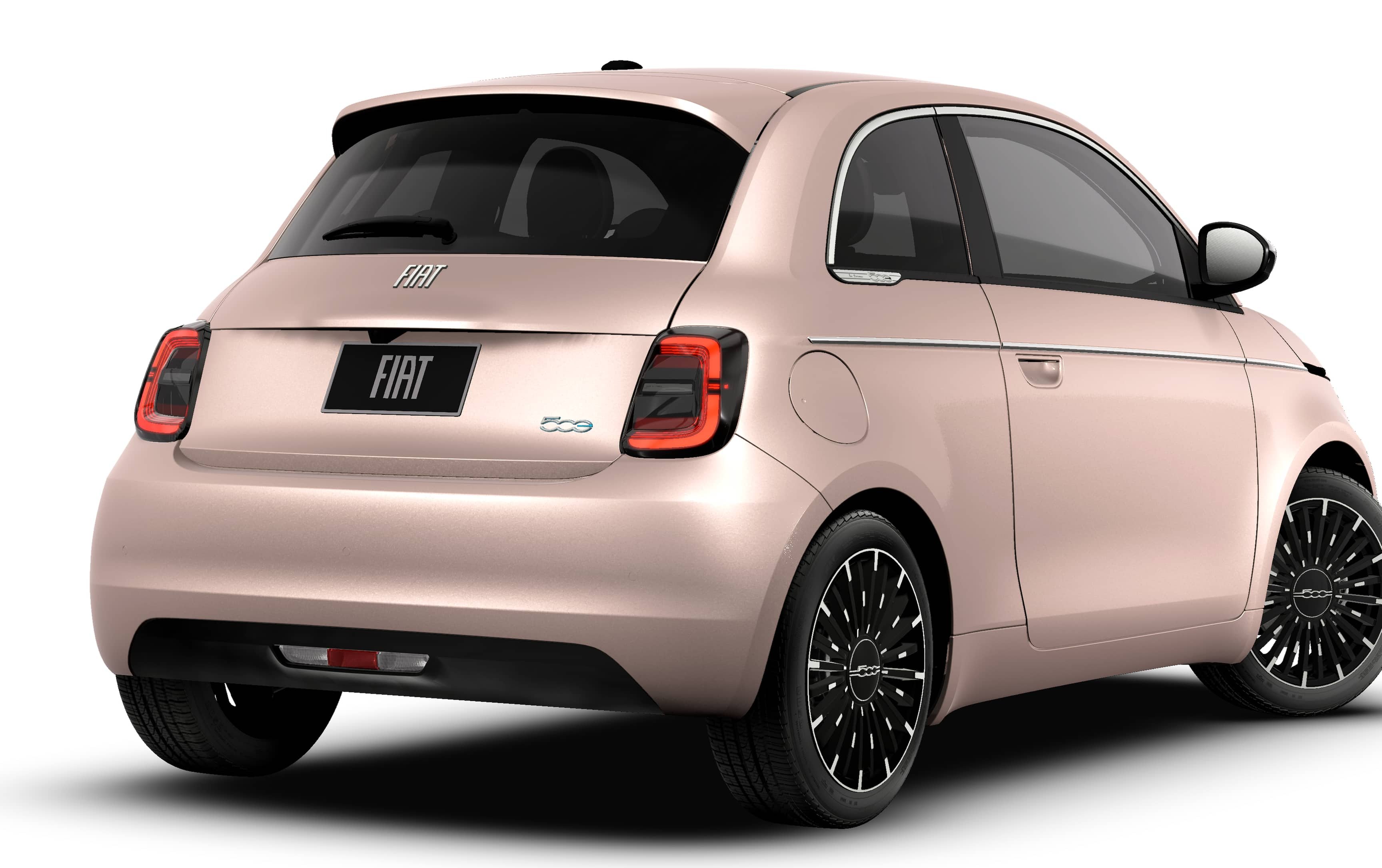 New 2026 Rose Gold Exterior Paint FIAT Battery Electric image 2
