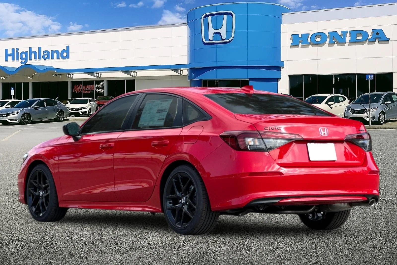 New 2026 Red Honda Sport image 3