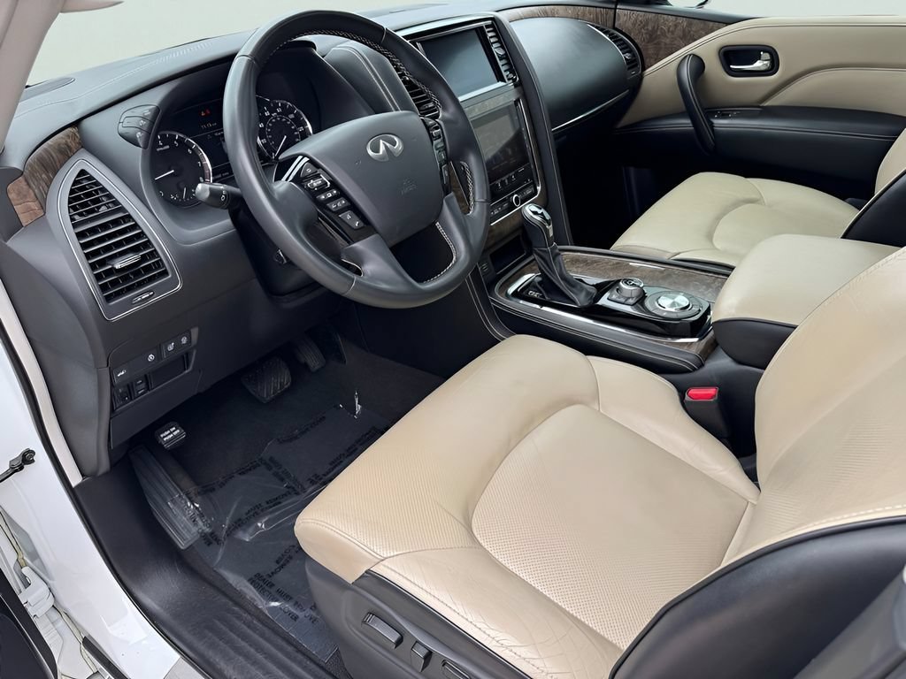 Used 2021 Moonstone White INFINITI Premium Select image 11