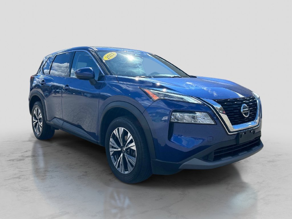 Used 2021 Blue Nissan SV image 7
