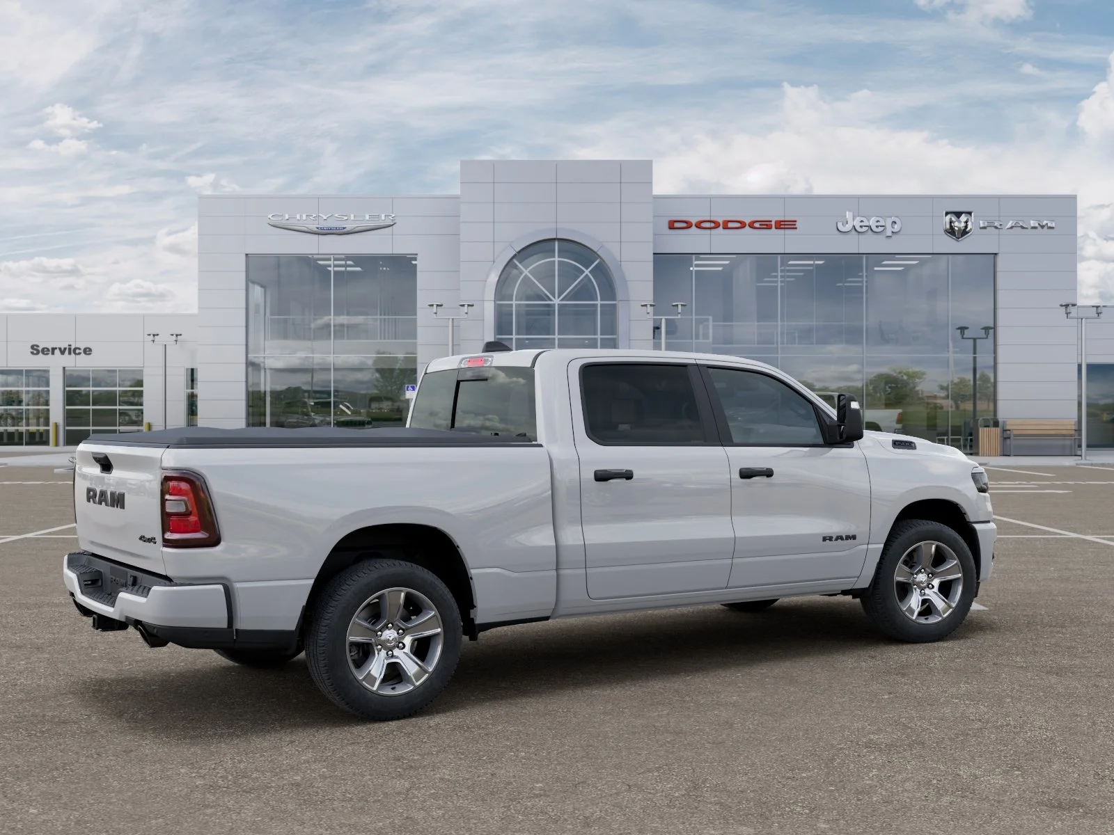 New 2026 Bright White Clearcoat RAM Express image 31