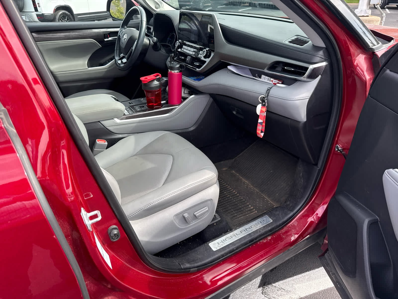 Used 2021 Ruby Flare Pearl Toyota Hybrid Limited image 7