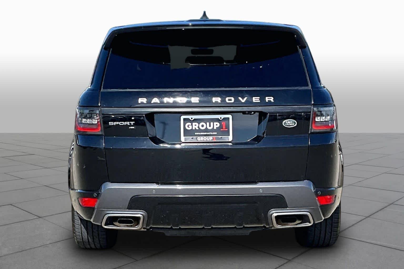 Used 2020 Borealis Black Metallic Land Rover HSE image 4