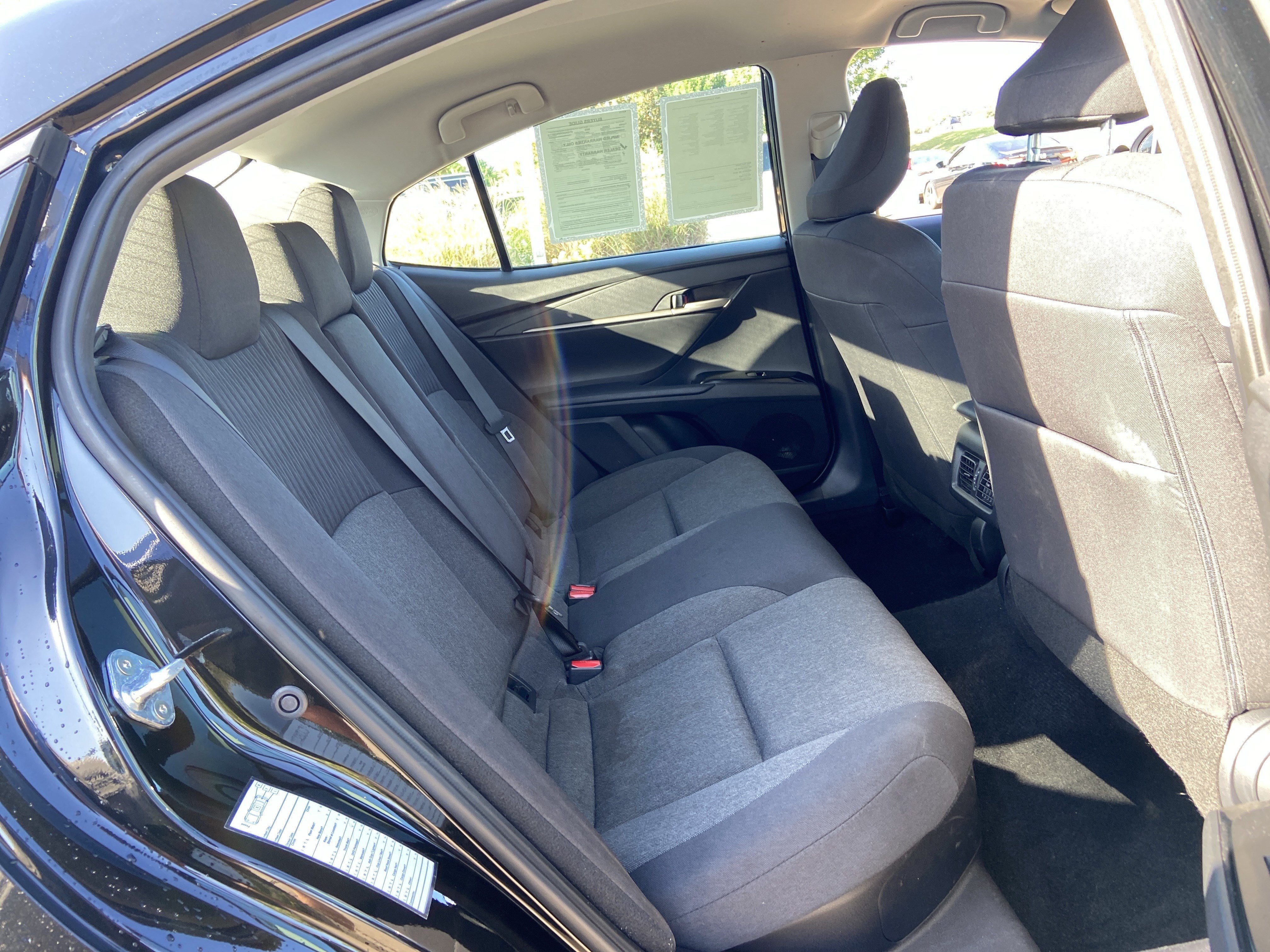 Used 2025 Midnight Black Metallic Toyota LE image 15