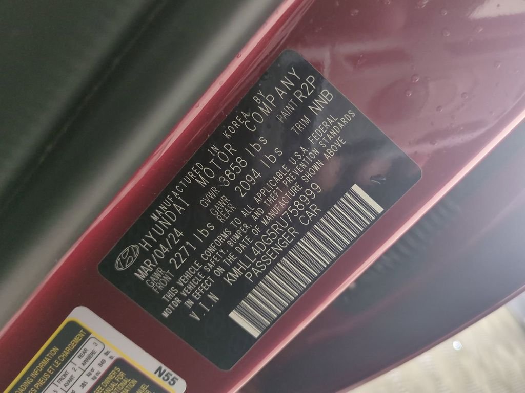 Used 2024 Red Hyundai SE image 36