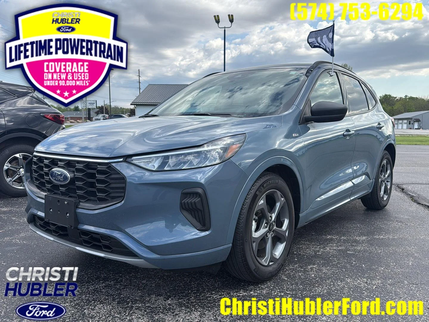 Used 2023 Vapor Blue Ford ST-Line image 1