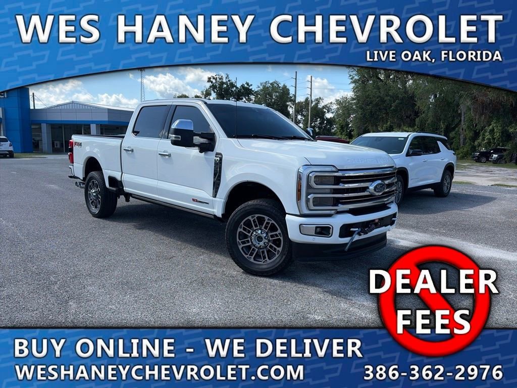 Used 2024 White Ford Limited image 1
