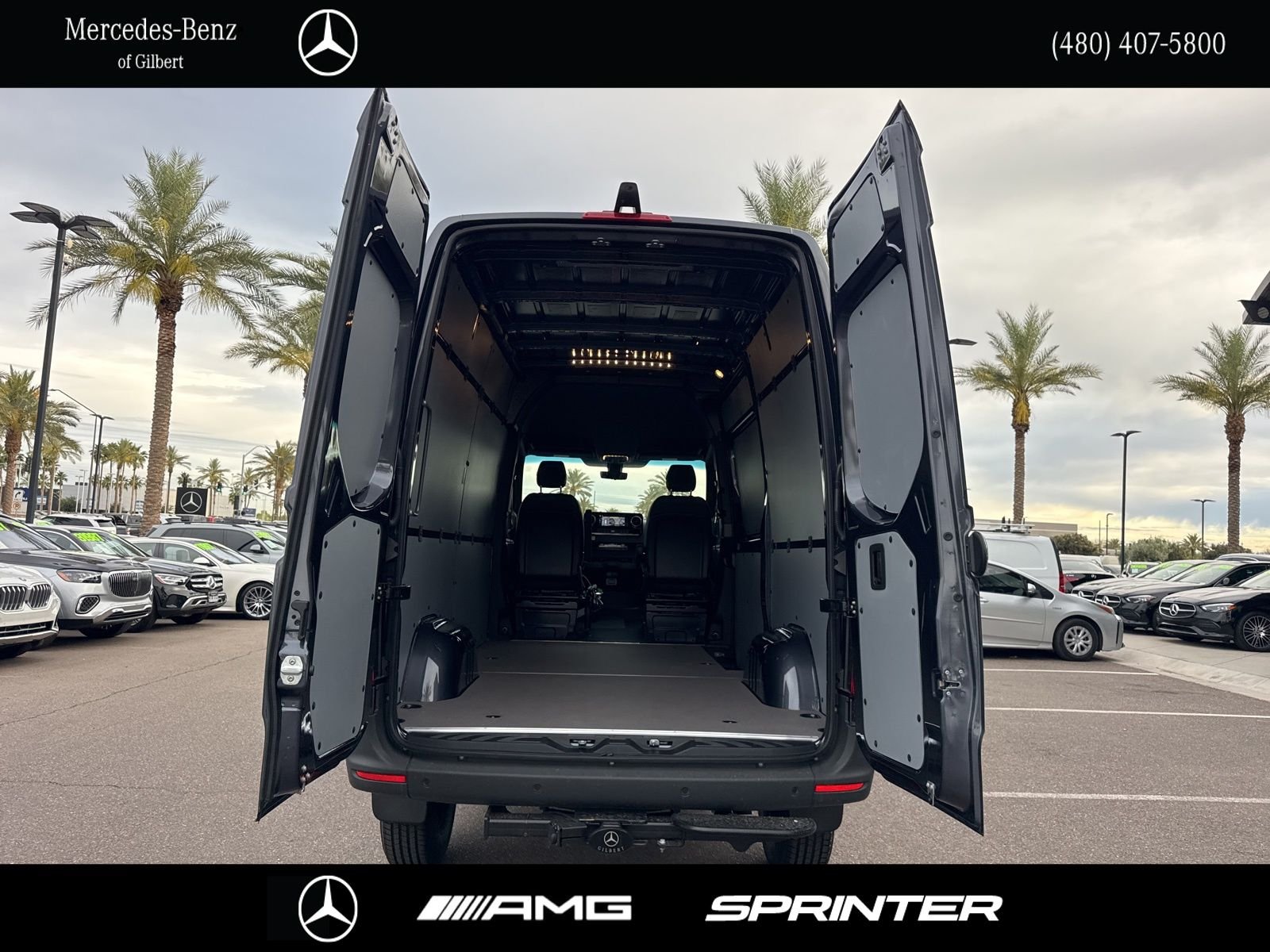 New 2026 Tenorite Gray Metallic Mercedes-Benz Cargo 144 WB image 6