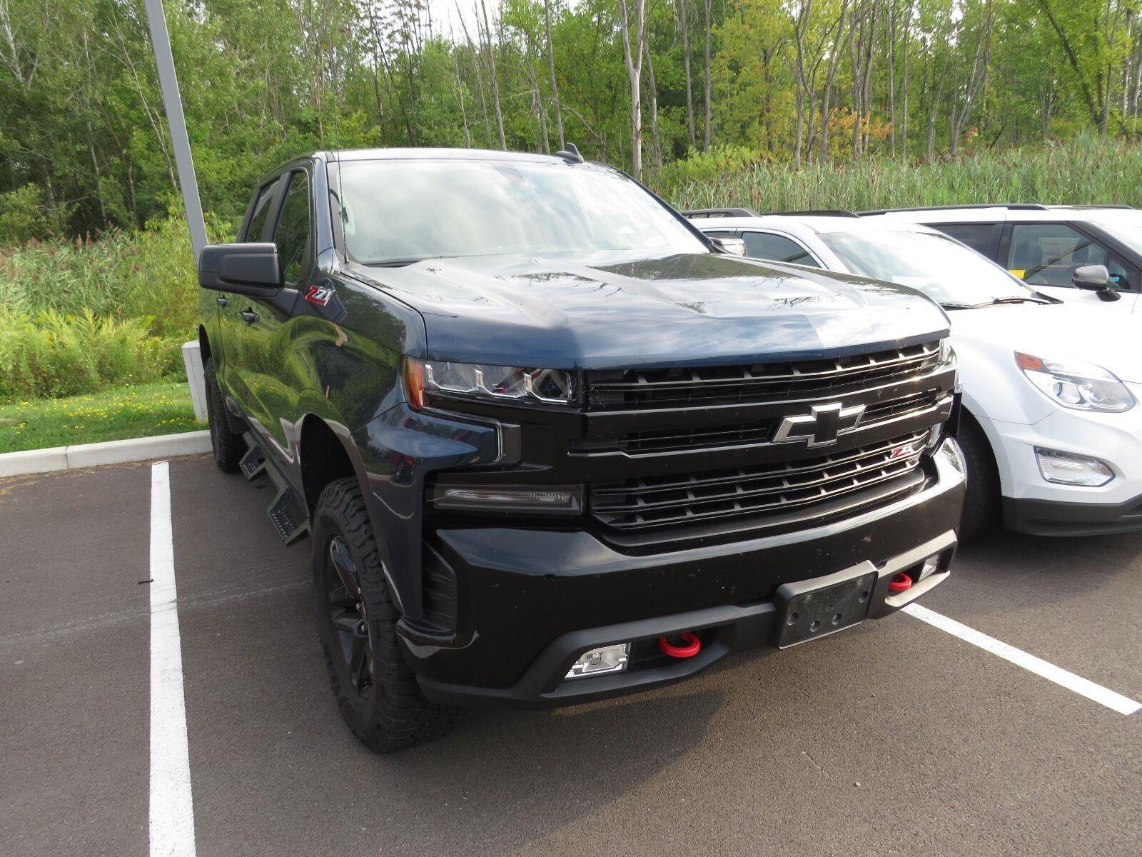 Used 2021 Northsky Blue Metallic Chevrolet LT Trail Boss image 3