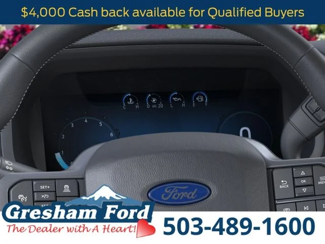 New 2026 Carbonized Gray Metallic Ford XLT image 14