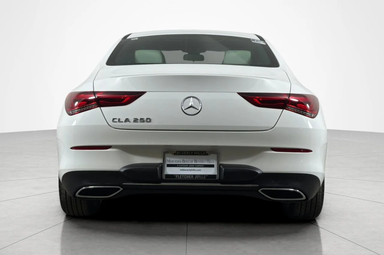 Certified Used 2023 Polar White Mercedes-Benz CLA 250 image 4