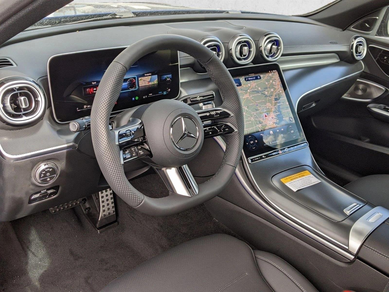 New 2026 Starling Blue Metallic Mercedes-Benz C300 image 3