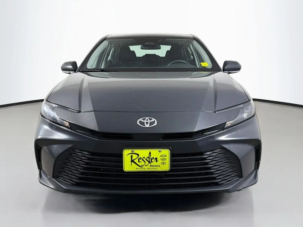 Certified Used 2025 Black Toyota LE image 2