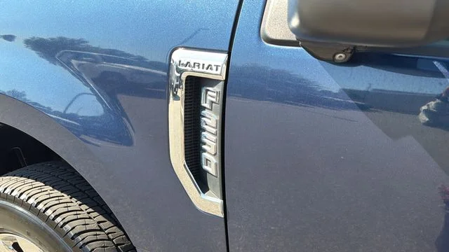 Used 2017 Blue Ford Lariat image 43
