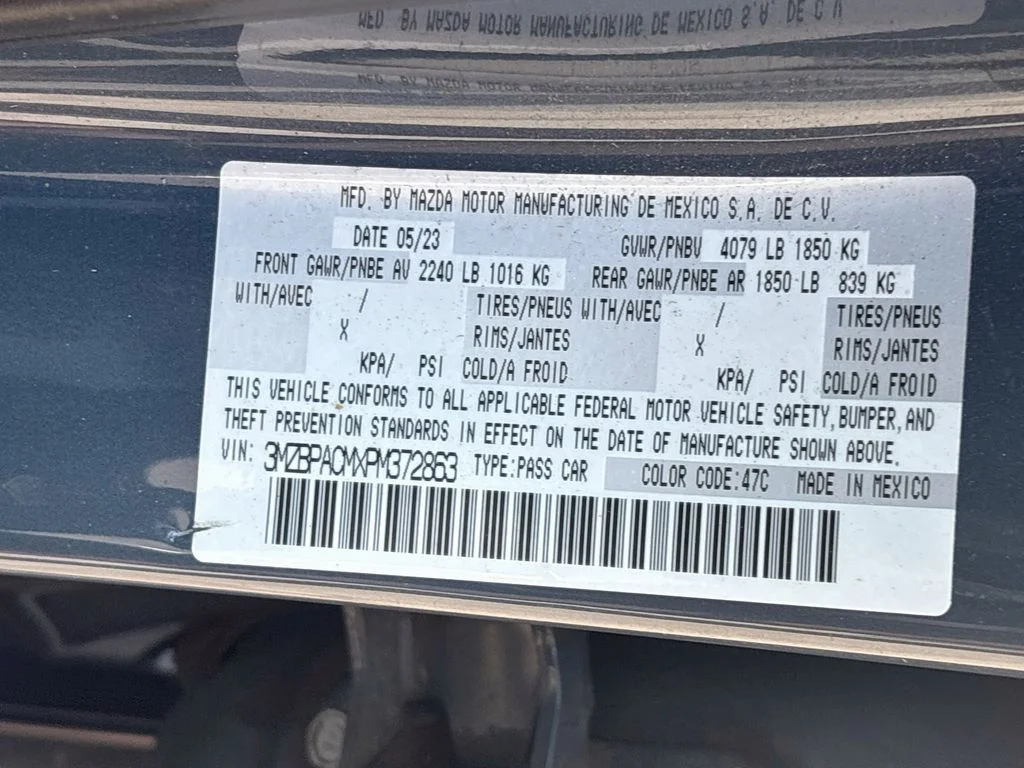 Certified Used 2023 Gray Metallic Mazda 2.5 S Carbon Edition image 32
