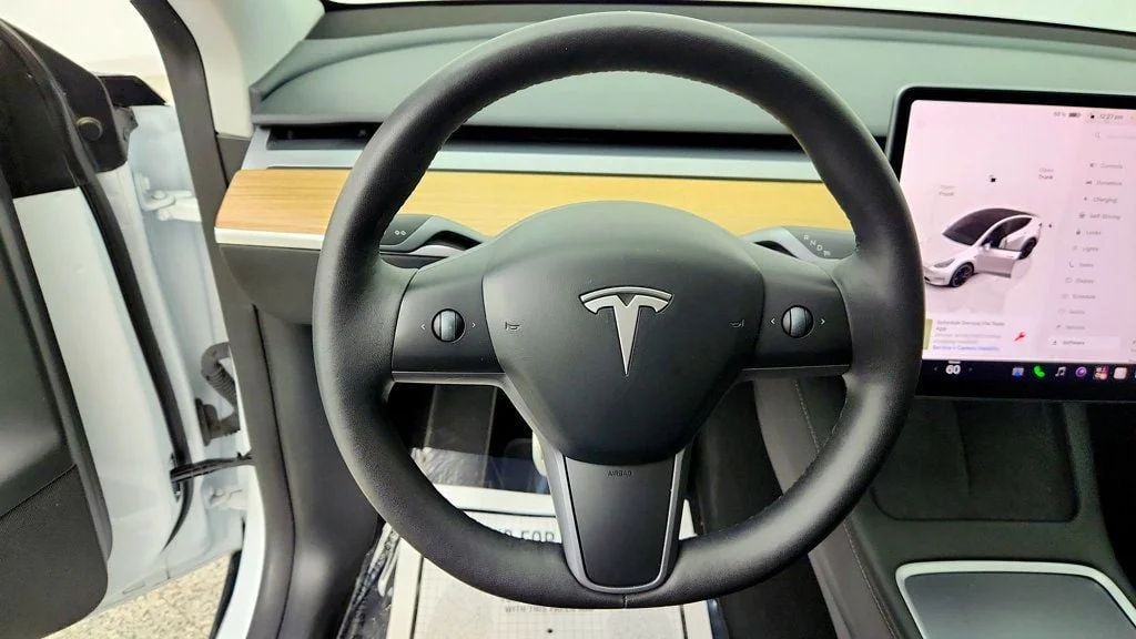 Used 2023 Pearl White Multi-Coat Tesla Performance AWD image 13