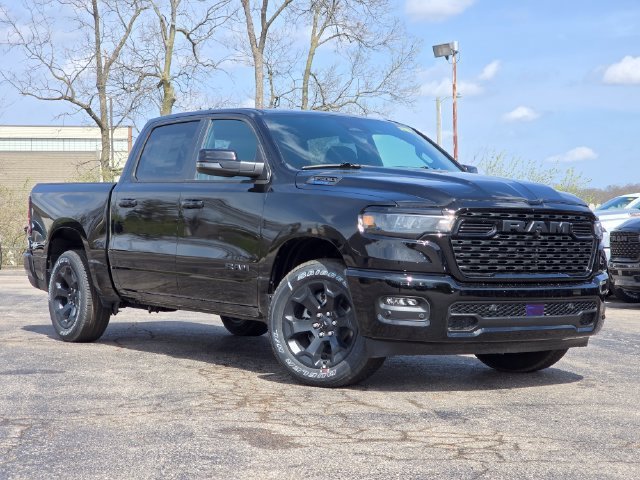 New 2026 Diamond Black Crystal Pearl-Coat Exterior Paint RAM Big Horn/Lone Star image 2