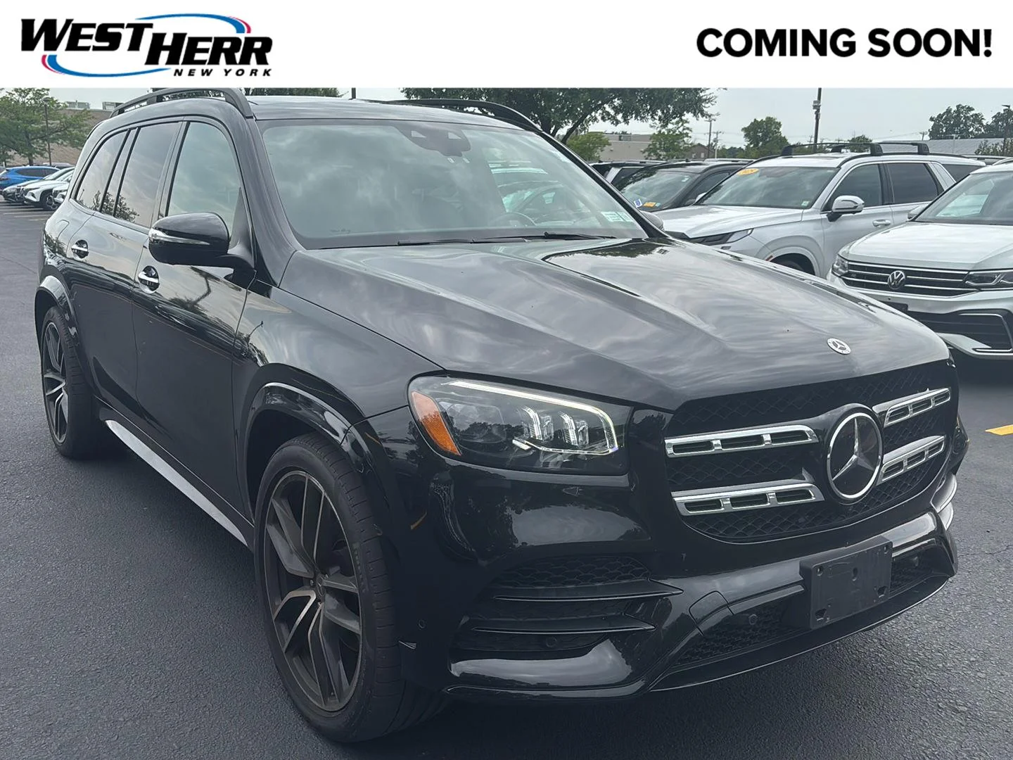 Used 2023 Obsidian Black Metallic Mercedes-Benz GLS 450 image 1