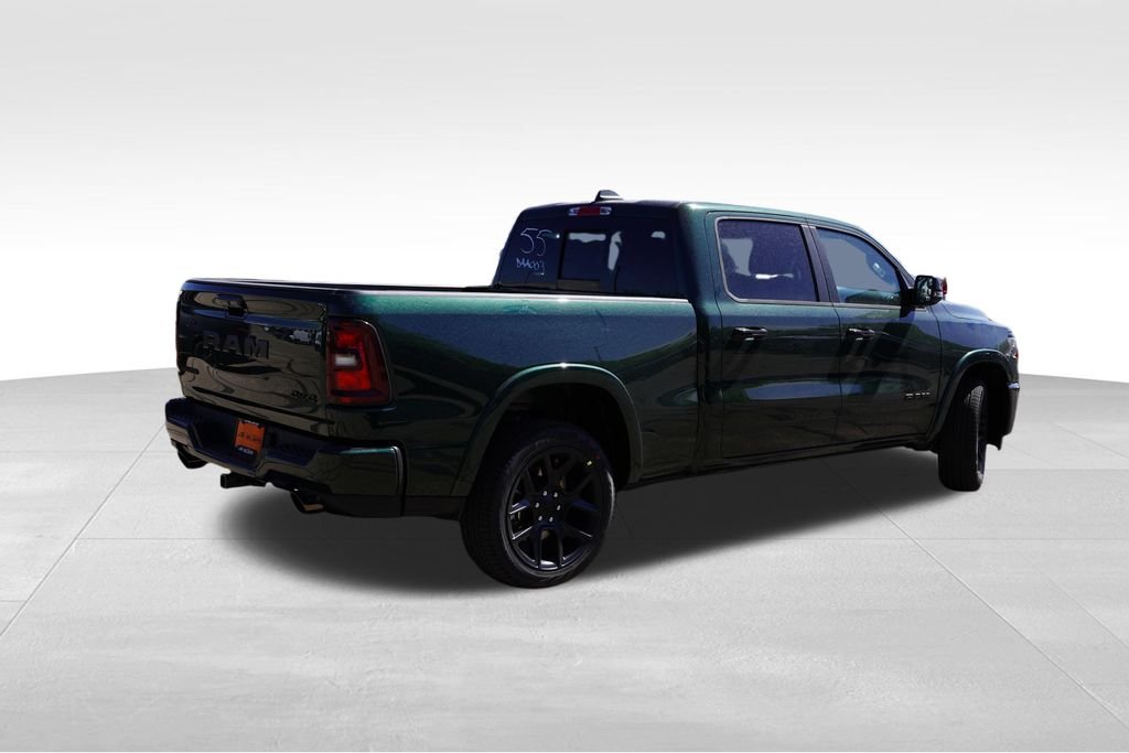 New 2026 Serrano-Green Metallic Exterior Paint RAM Laramie image 3