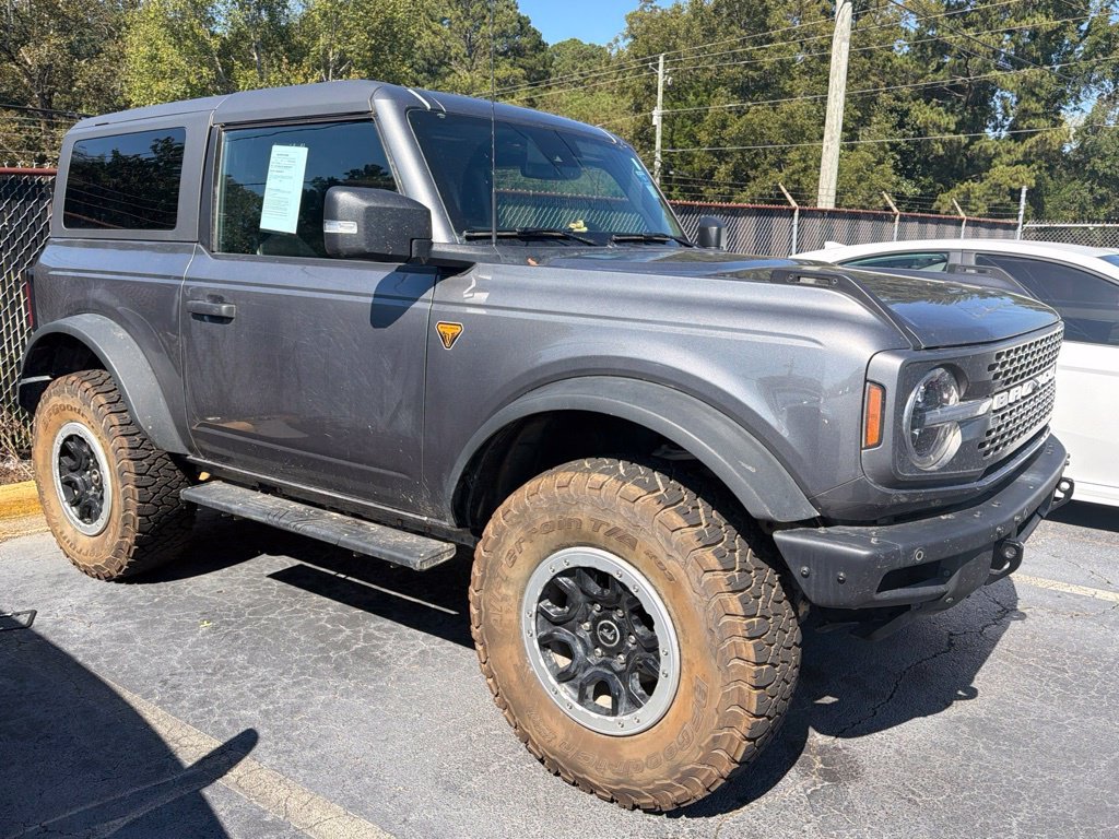Used 2024 Gray Ford Badlands image 1