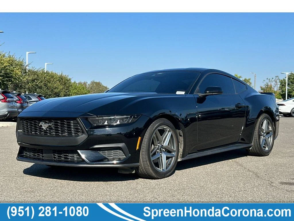 Used 2025 Shadow Black Ford EcoBoost image 1