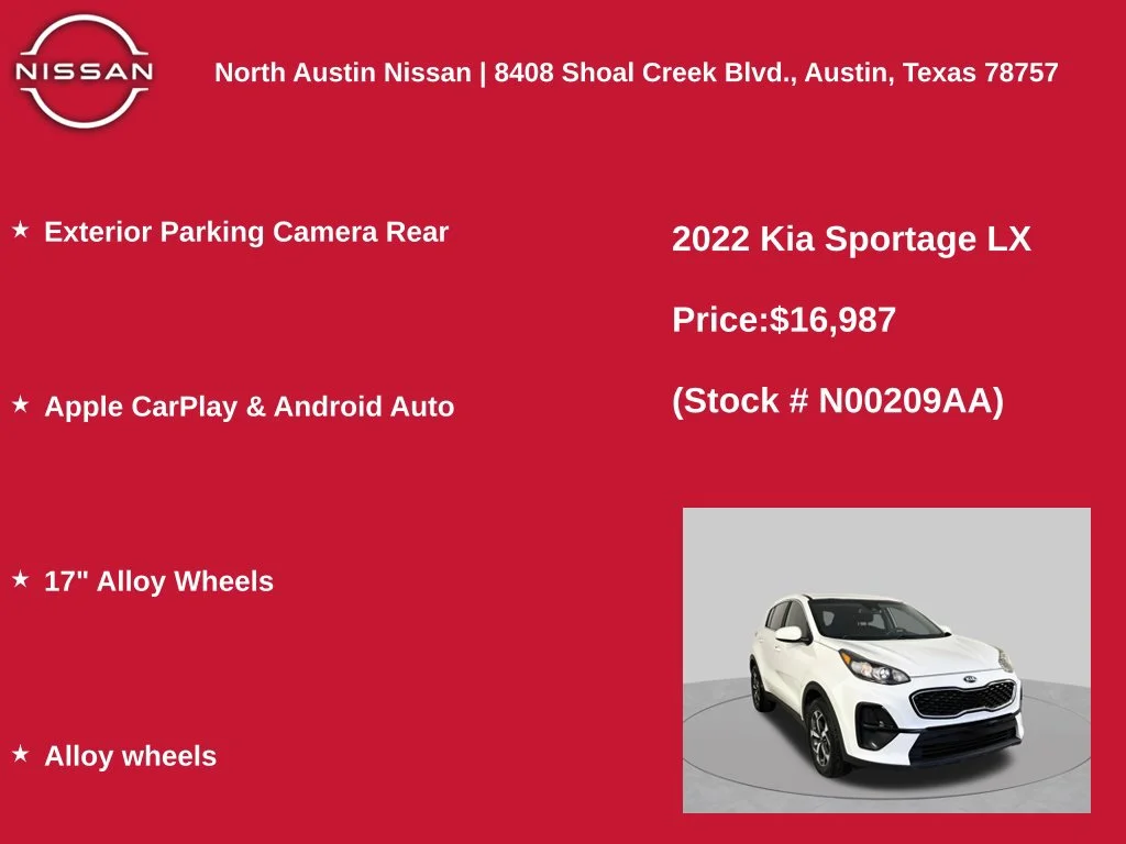 Used 2022 White Kia LX image 11