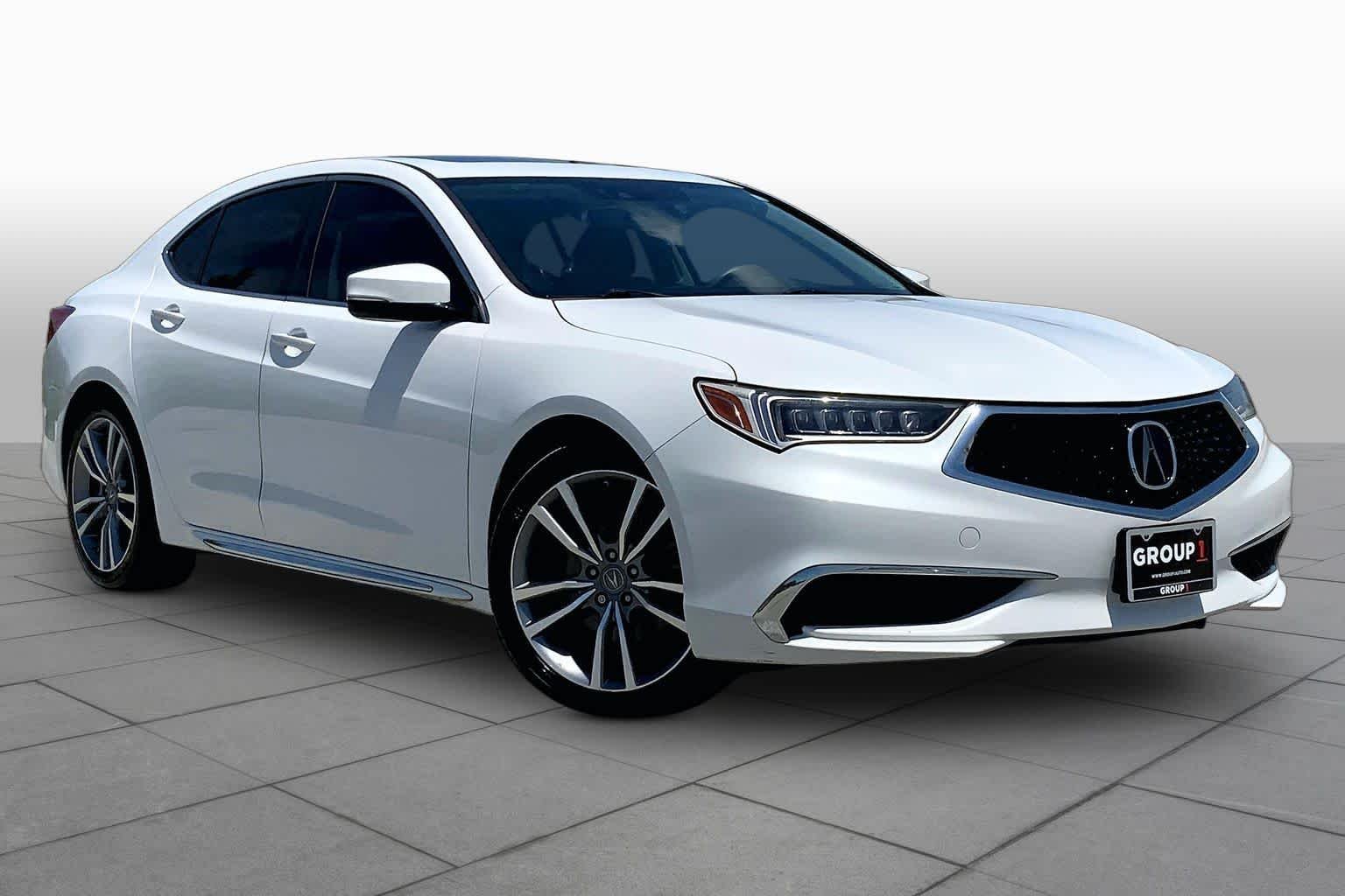 Used 2020 Platinum White Pearl Acura w/Technology Pkg image 3