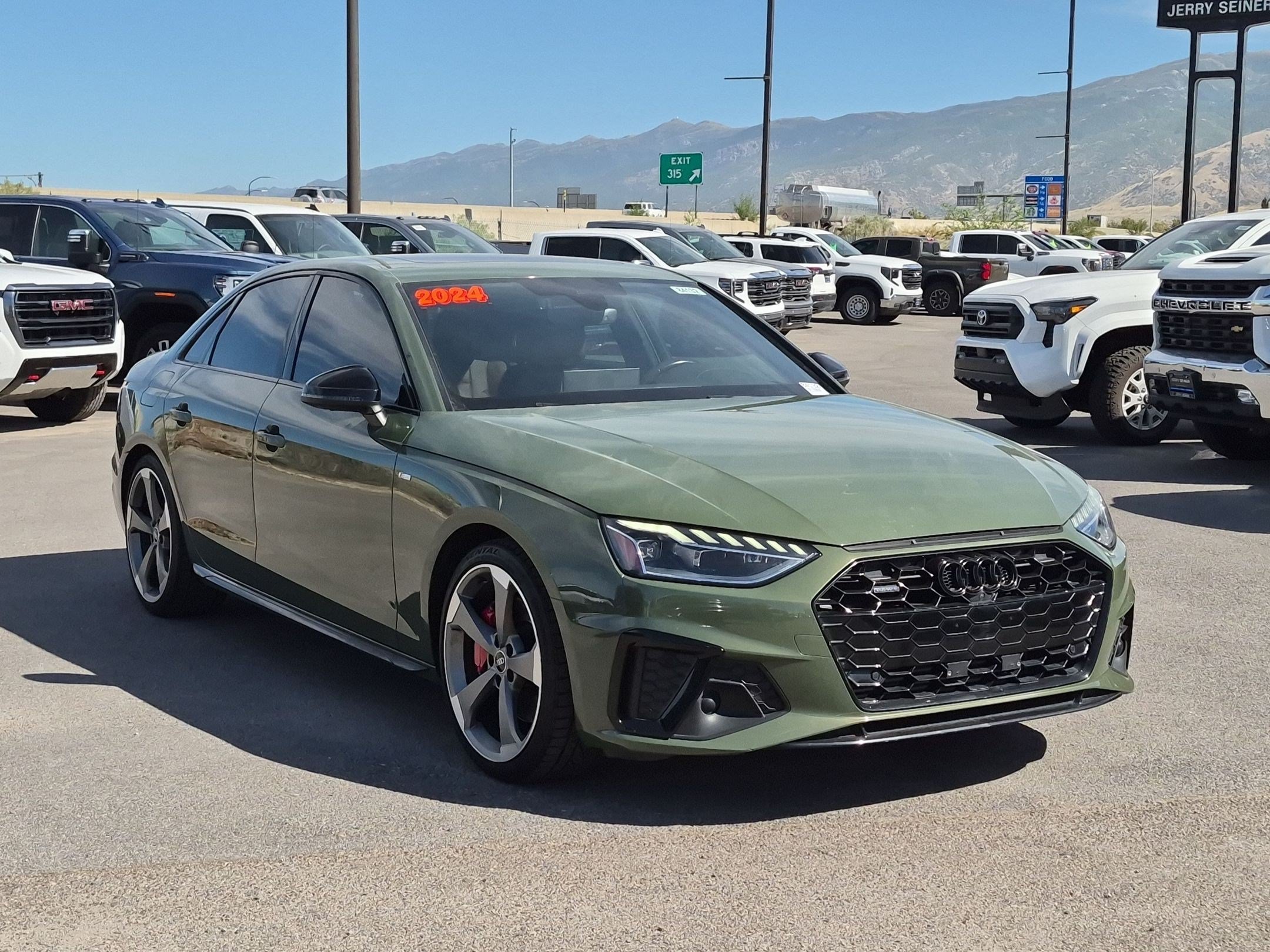 Certified Used 2024 Green Audi Premium Plus 45 TFSI S line quattro S tronic image 7