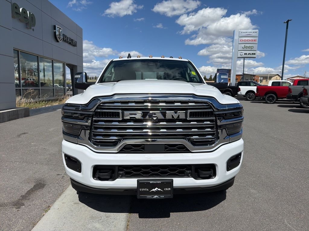 New 2026 Bright White Clear-Coat Exterior Paint RAM Limited Longhorn image 14