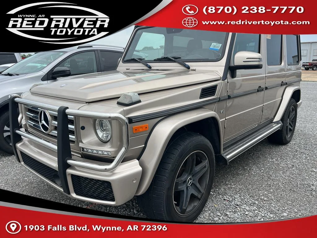 Used 2017 Desert Silver Mercedes-Benz G550 image 1