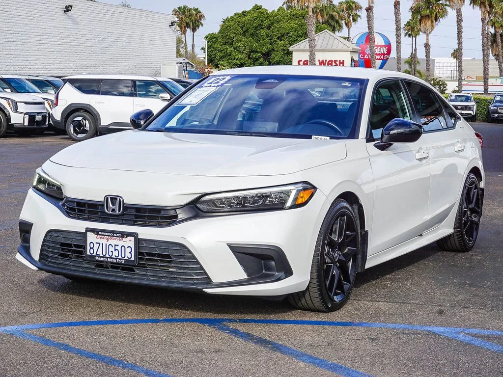 Used 2022 White Honda Sport image 4
