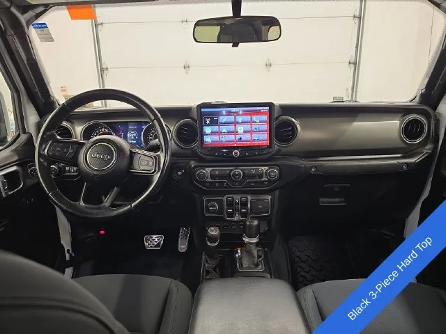 Used 2022 Bright White Clearcoat Jeep Willys image 15