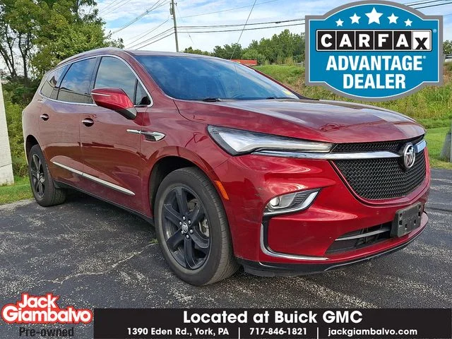 Certified Used 2023 Red Buick Essence image 1