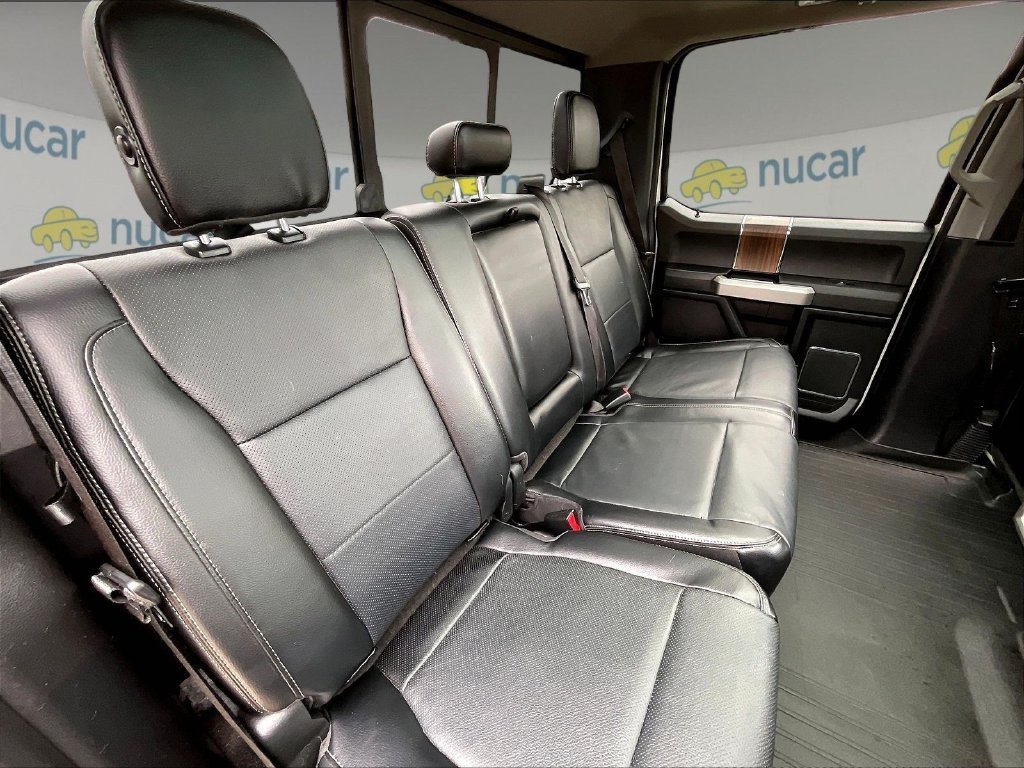 Used 2016 White Platinum Clearcoat Metallic Ford Lariat image 15