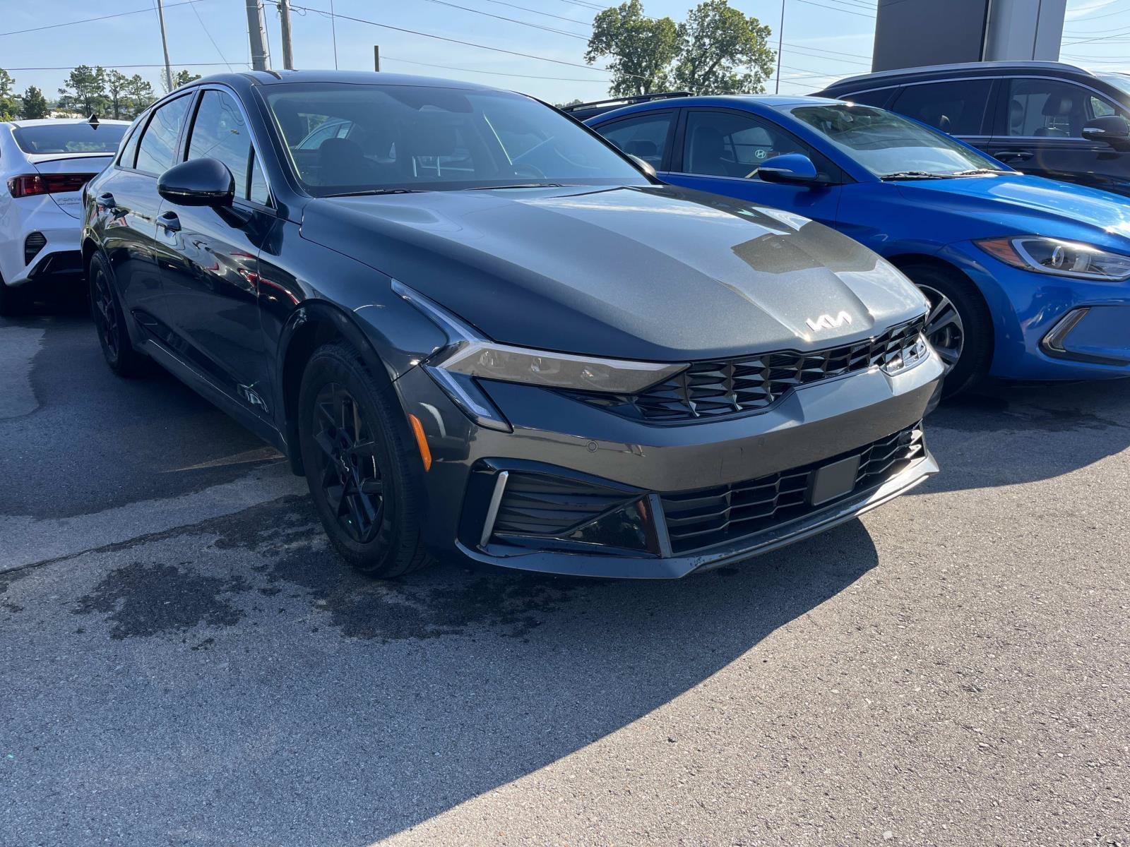 Used 2025 Interstellar Gray Kia LXS image 1