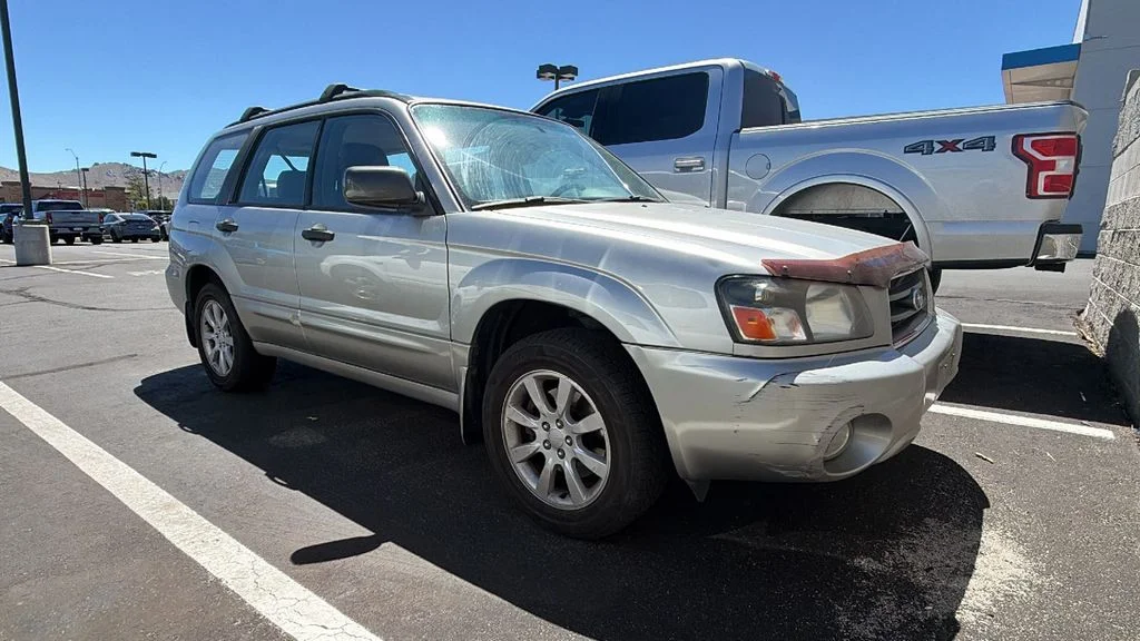 Used 2005 Platinum Silver Metallic Subaru 2.5XS image 1