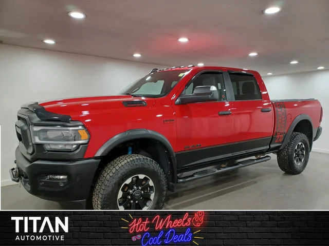 2020 Ram 2500 Power Wagon*6.4L HEMI | Flame Red | 34in Tires | Park Assist | Side Steps | Tow Pkg | Tonneau Cover