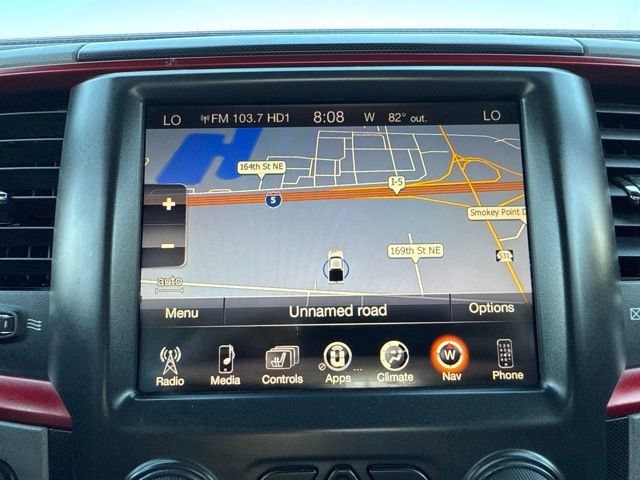 Used 2016 Flame Red Clearcoat Ram Rebel image 28