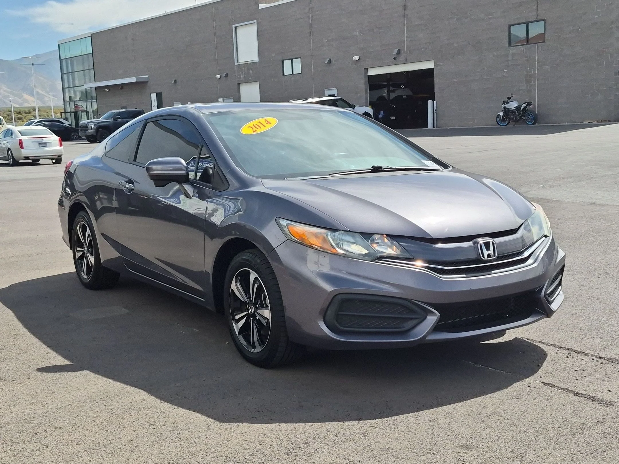 Used 2014 Modern Steel Metallic Honda EX image 7