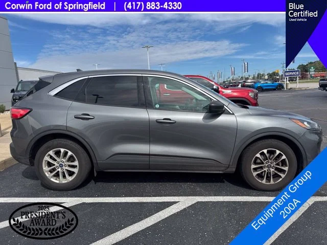 Certified Used 2022 Carbonized Gray Metallic Ford SE image 5