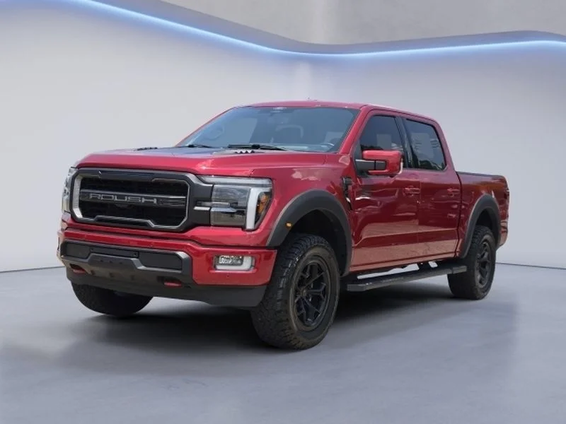 Certified Used 2024 Rapid Red Metallic Tinted Clearcoat Ford LARIAT image 6