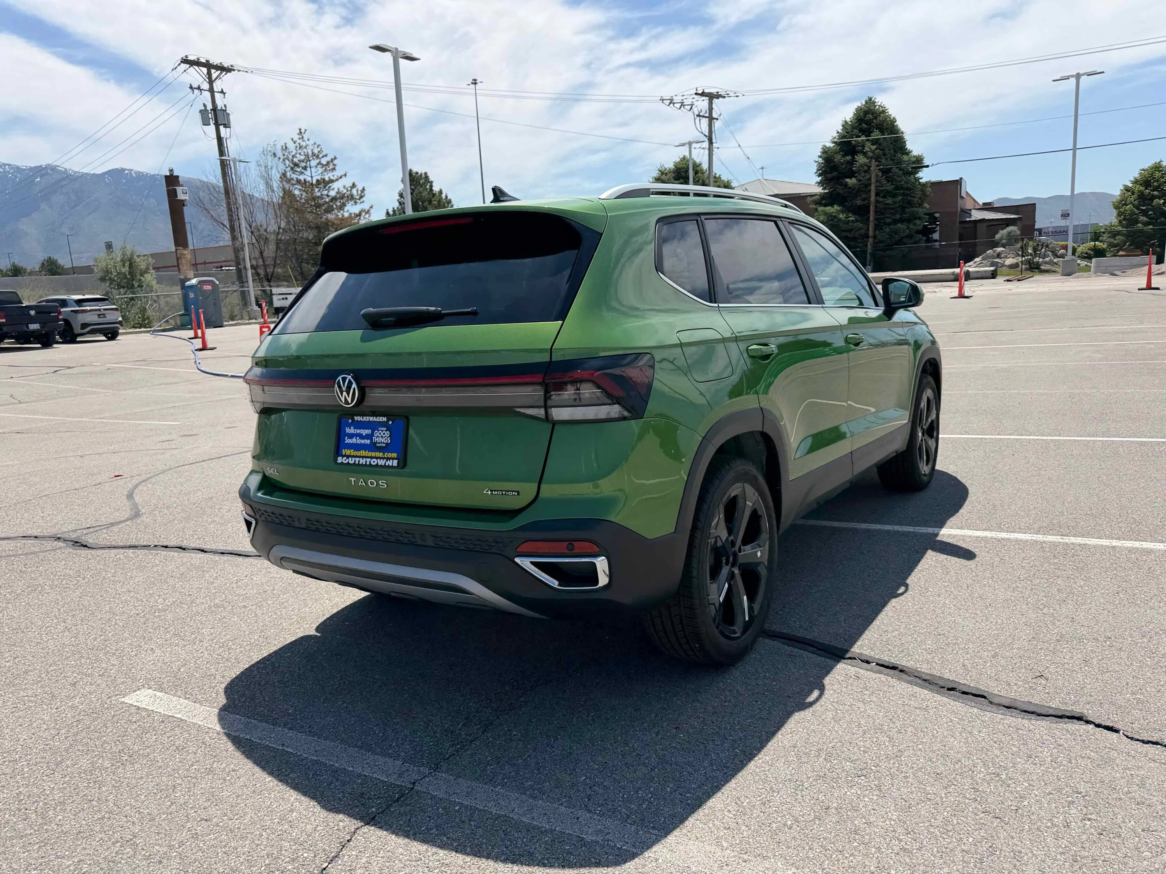 New 2026 Moss Green Volkswagen SEL image 7