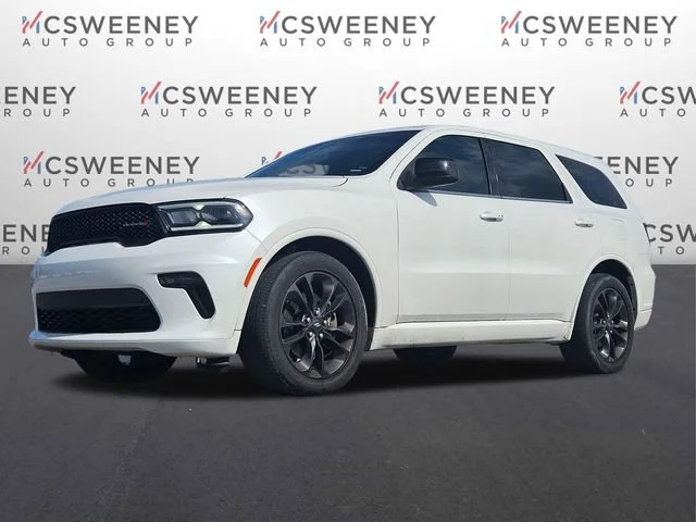 Used 2021 White Dodge SXT Plus image 1