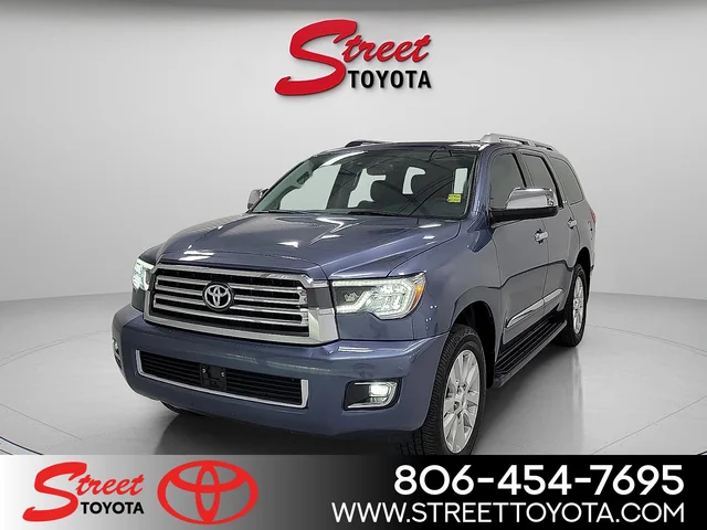 Certified Pre-Owned 2019 Toyota Sequoia Platinum 4WD Sport Utility For Sale in Amarillo, TX